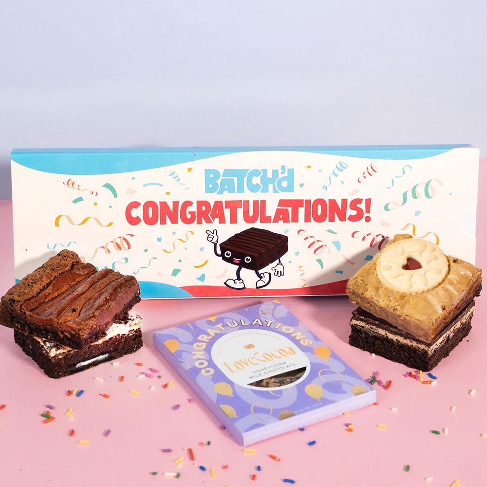 Congratulations Brownie Bundle