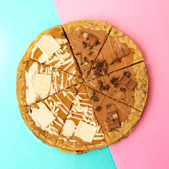 Cookie Pizza - 1/2 and 1/2