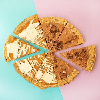 Cookie Pizza - 1/2 and 1/2