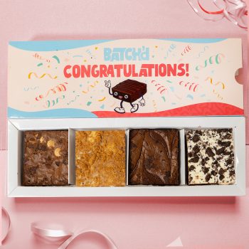 Brownie 4 Box - Congratulations