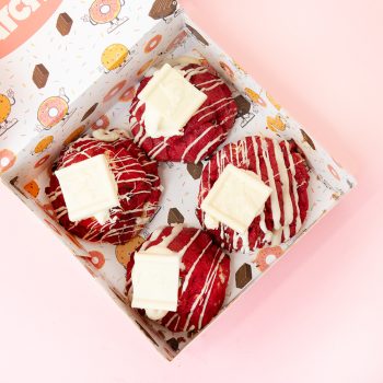 Stuffed Cookie 4 Box - Red Velvet